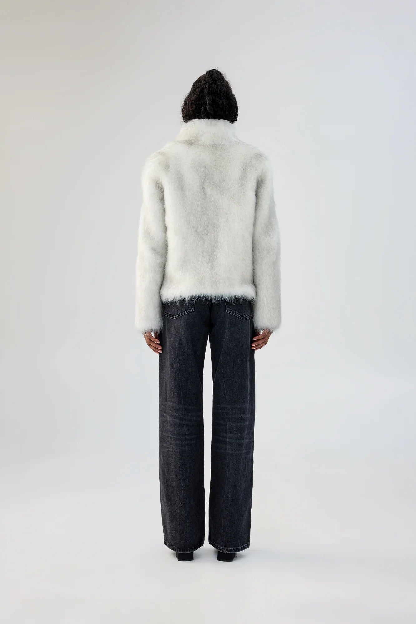 FUR DELISH JACKET WHITE