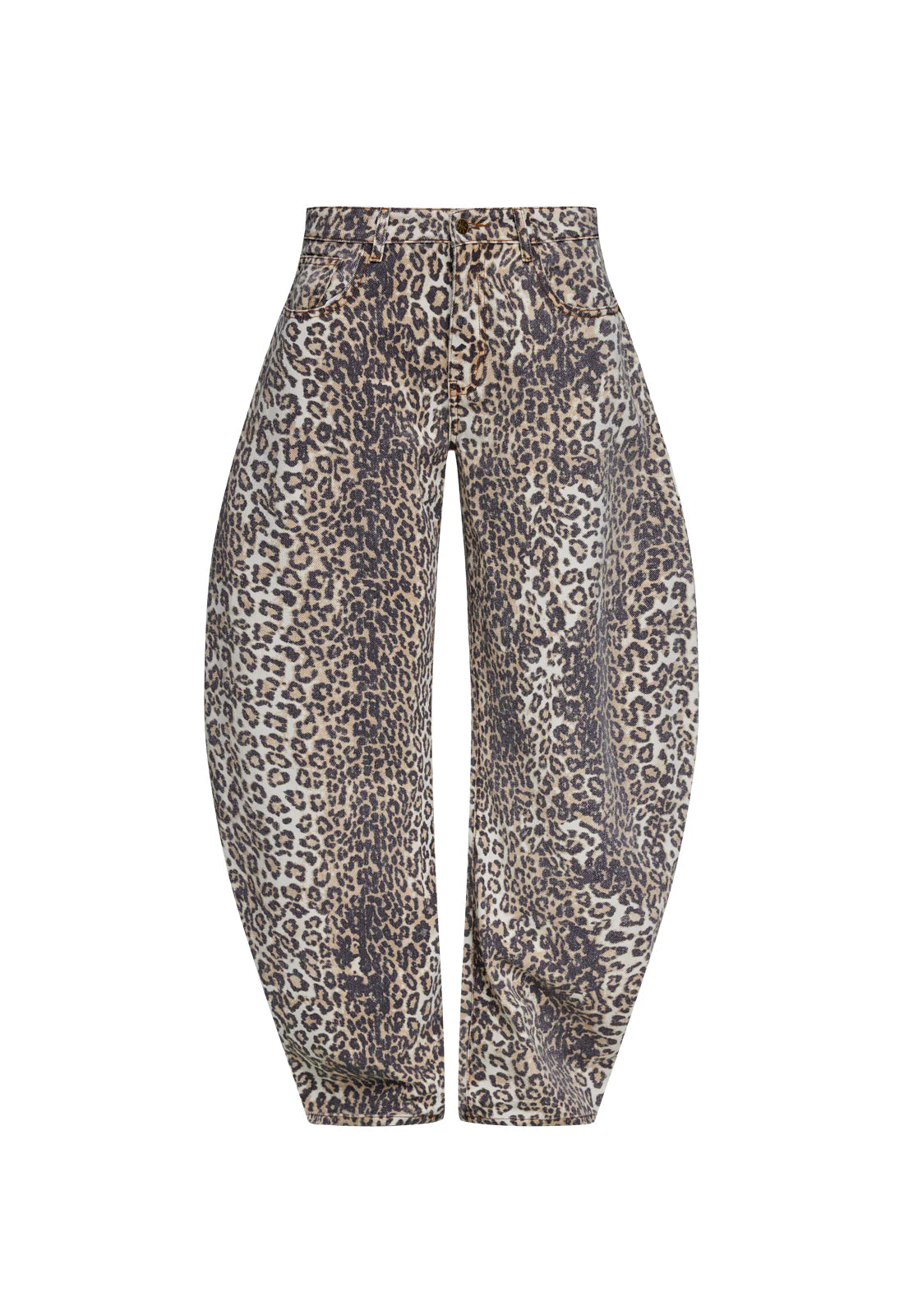 Horseshoe Jeans in Leopard Fade