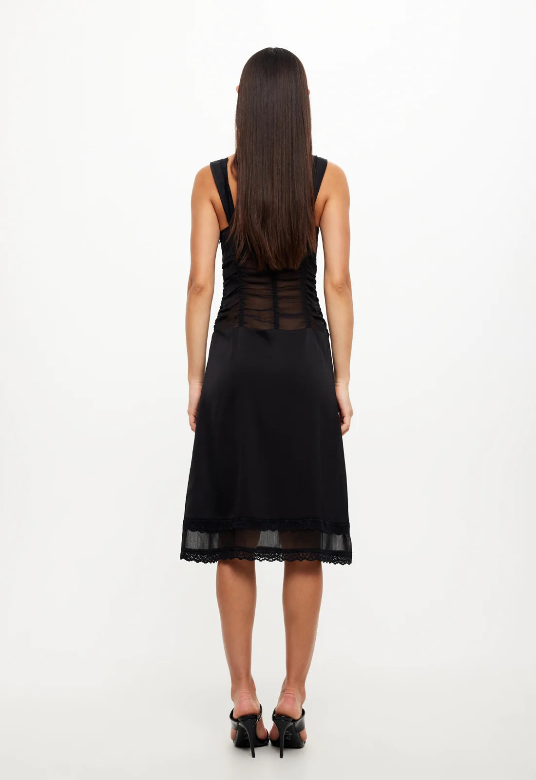 KENDALL MIDI DRESS ONYX