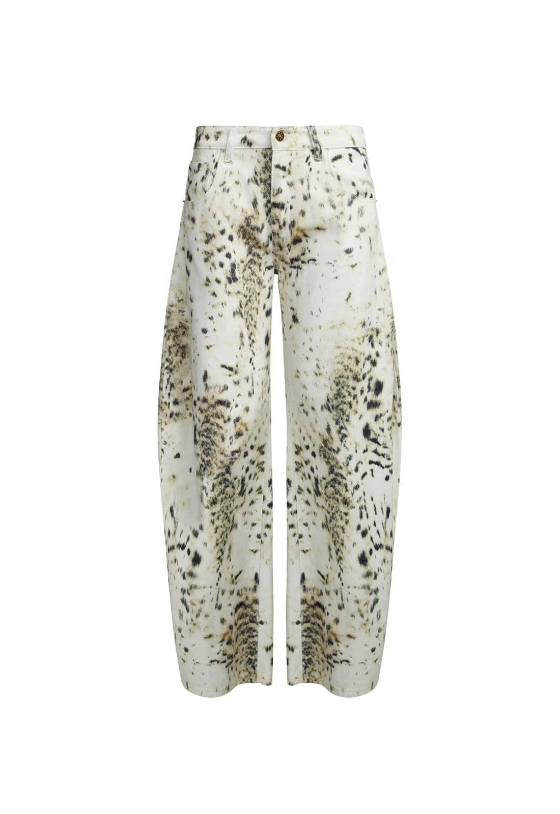Horseshoe Jeans in Snow Leopard