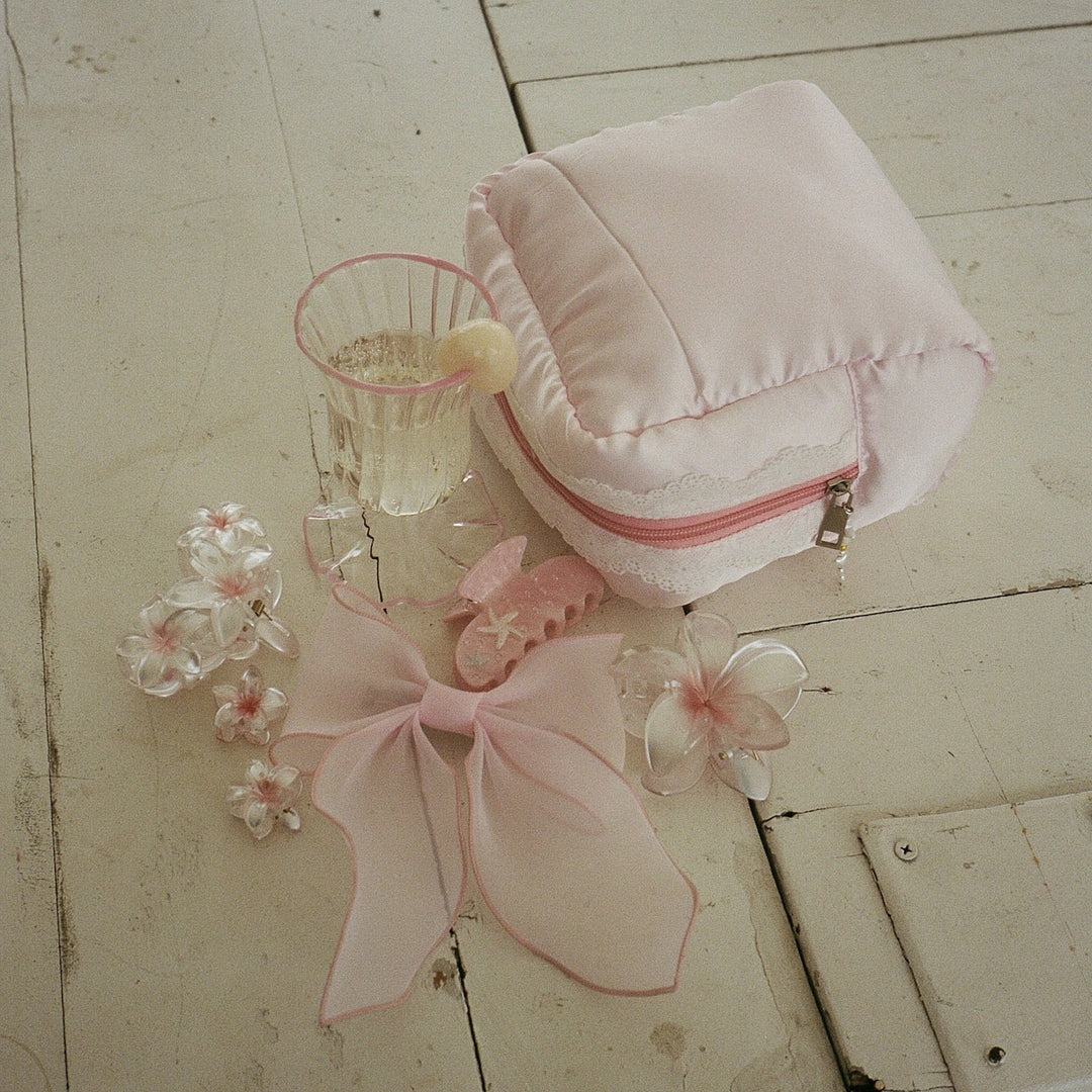 BABY SUPER BLOOM CLIP SET IN ROSE PEARL