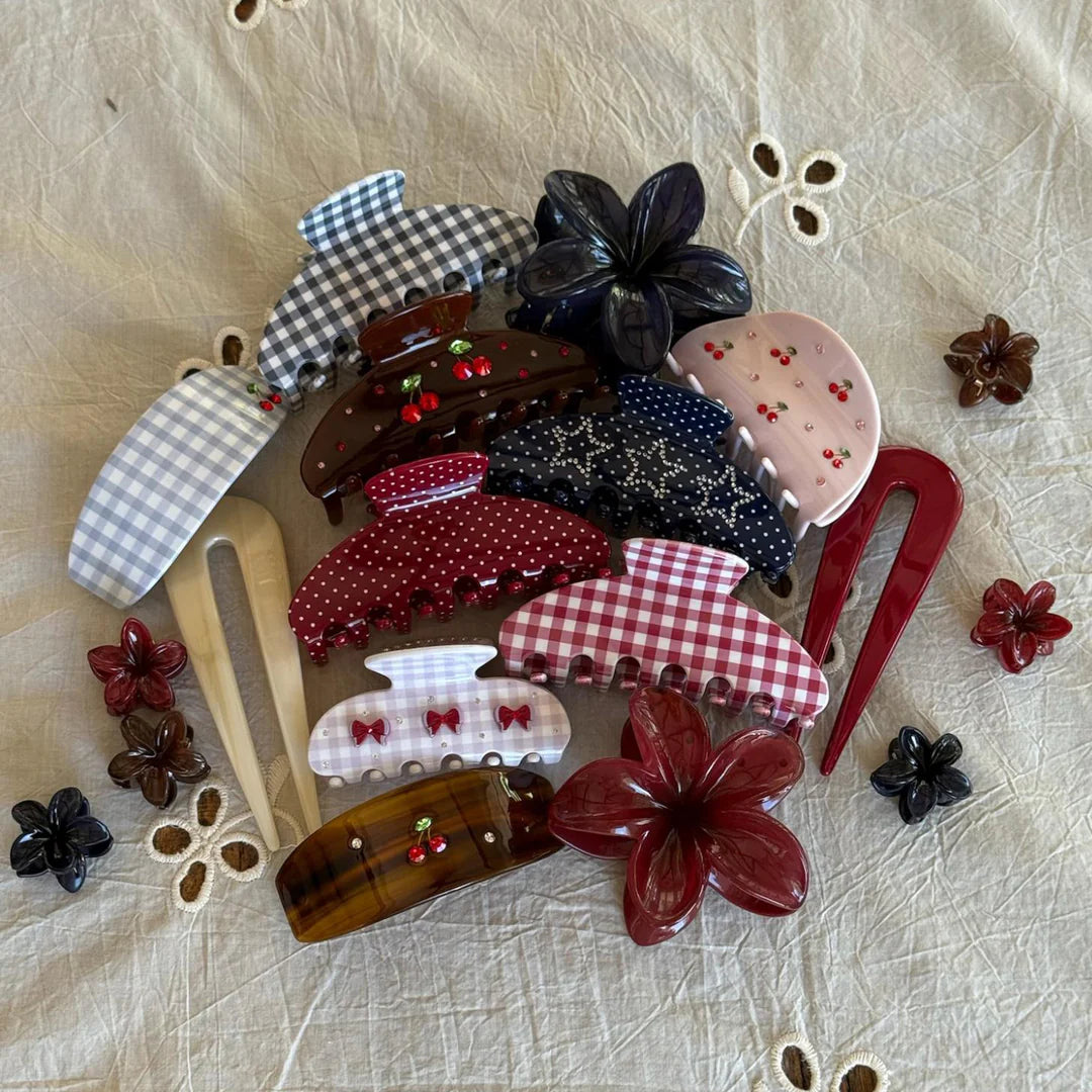 Big Effing Clip in Polka Dot Darling