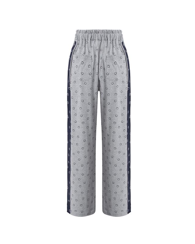 Gray Smile Pants