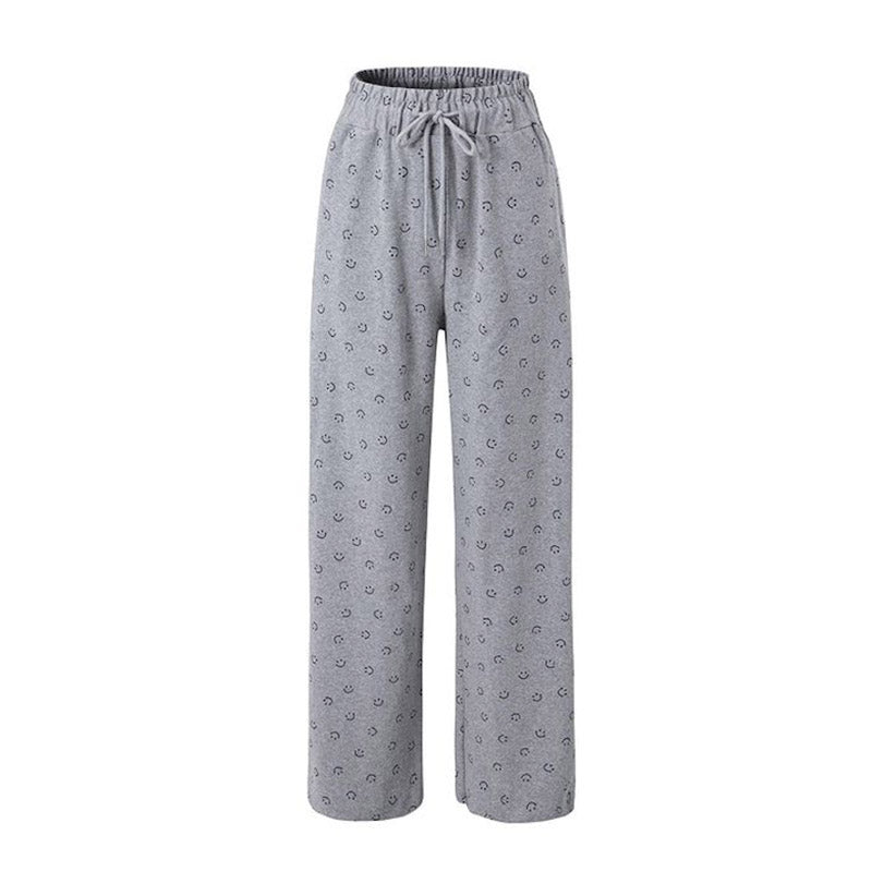 Gray Smile Pants