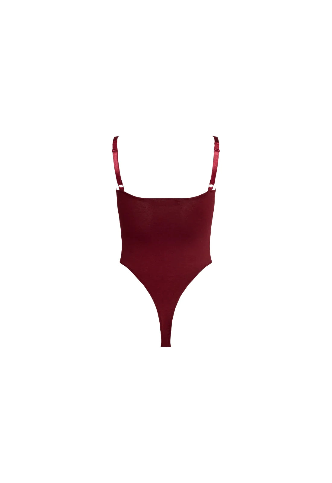 JE TAIME BODYSUIT BURGUNDY
