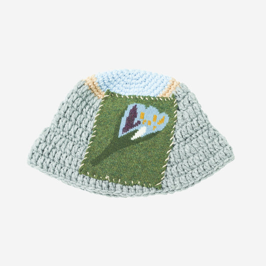 FLOWERING BUCKET GREY