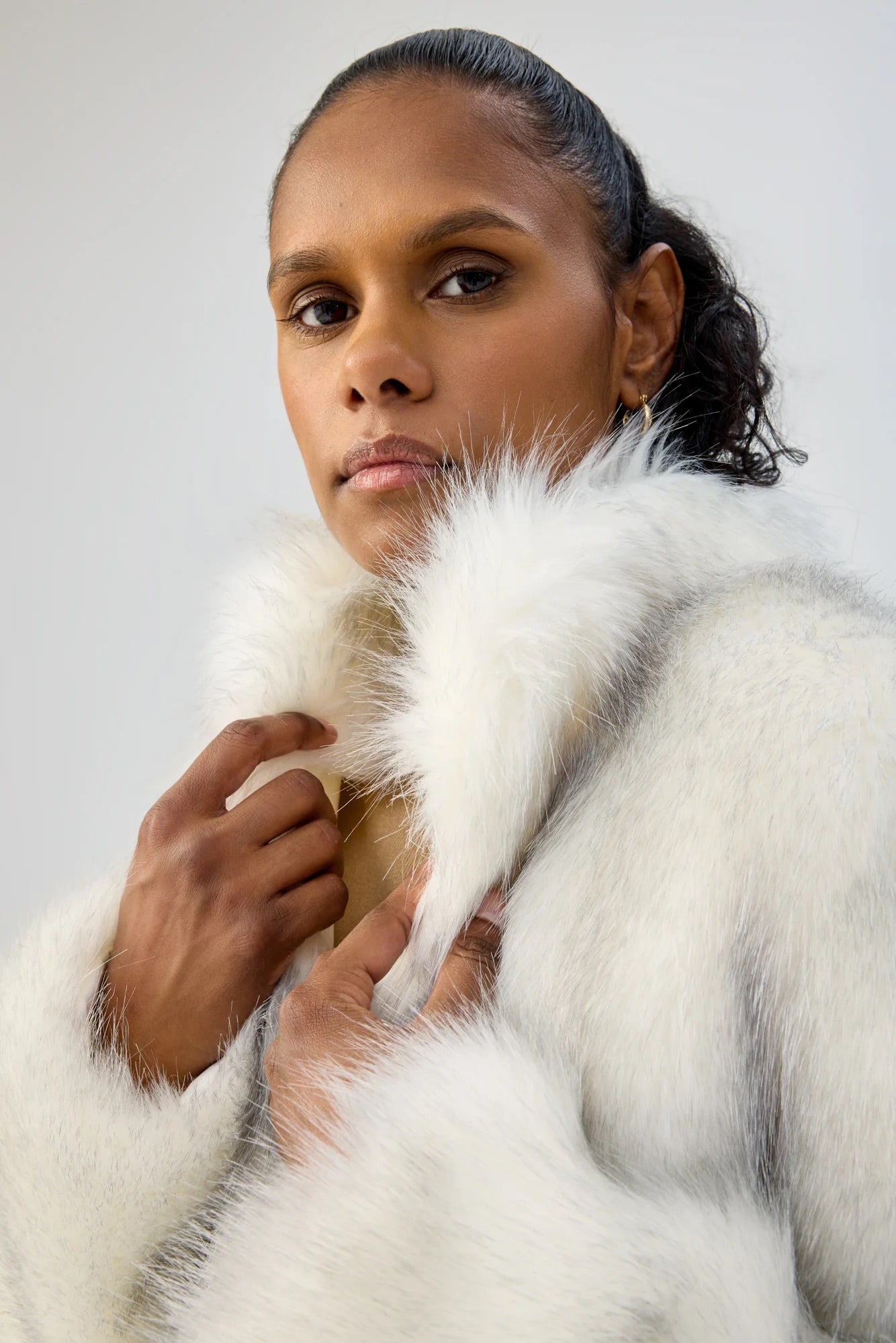 FUR DELISH JACKET WHITE