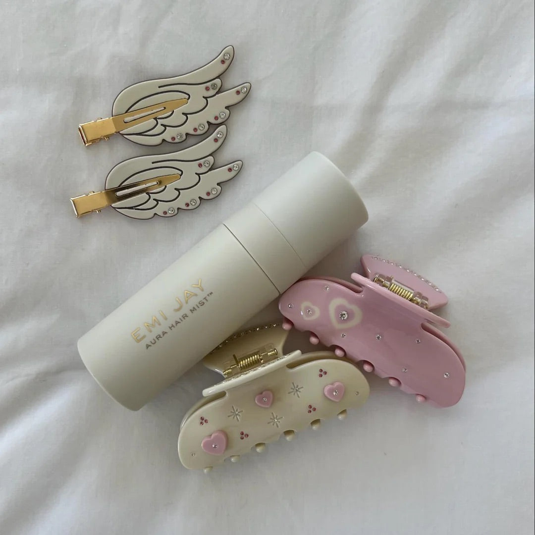 POPSTAR CLIPS IN DOVE WING