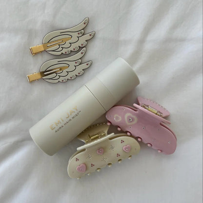 POPSTAR CLIPS IN DOVE WING