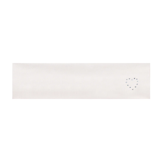 Heart Headband in Dove