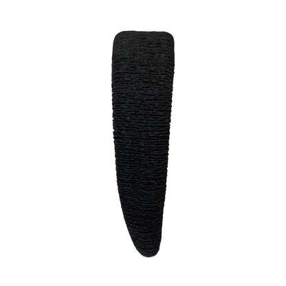 Halo Headband in Black Ruffle