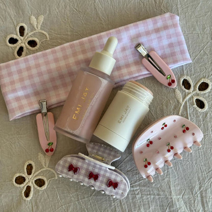 Popstar Clips in Cherry Baby