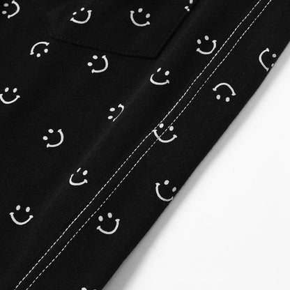 Black Smile Pants