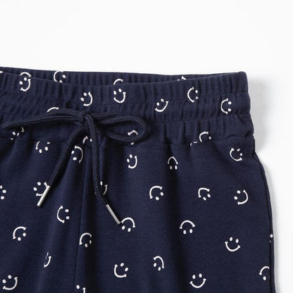 Navy Boots Cut Pants
