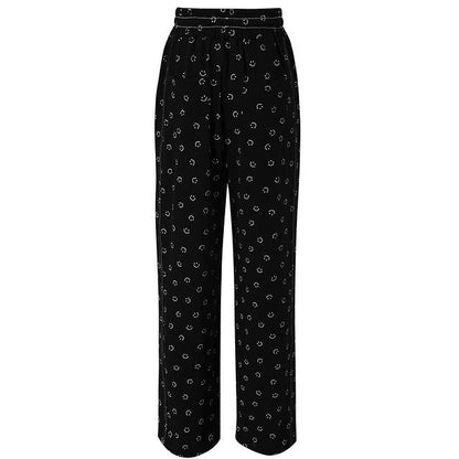 Black Smile Pants