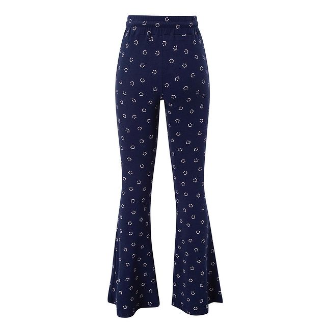 Navy Boots Cut Pants