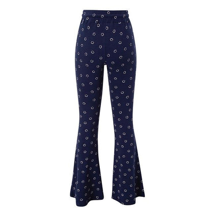 Navy Boots Cut Pants