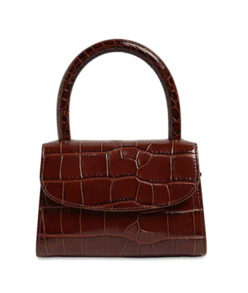 MINI NUTELLA CROCO EMBOSSED LEATHER