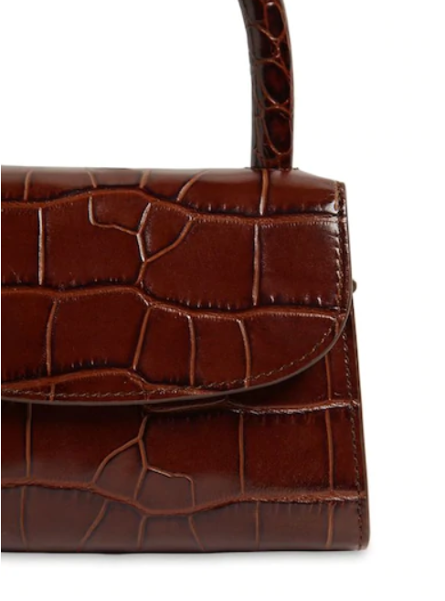 MINI NUTELLA CROCO EMBOSSED LEATHER
