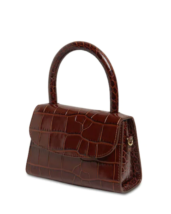 MINI NUTELLA CROCO EMBOSSED LEATHER