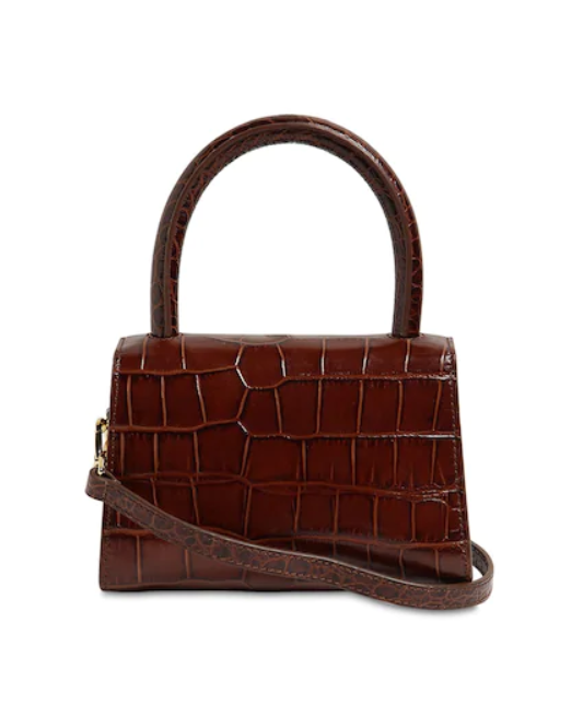 MINI NUTELLA CROCO EMBOSSED LEATHER