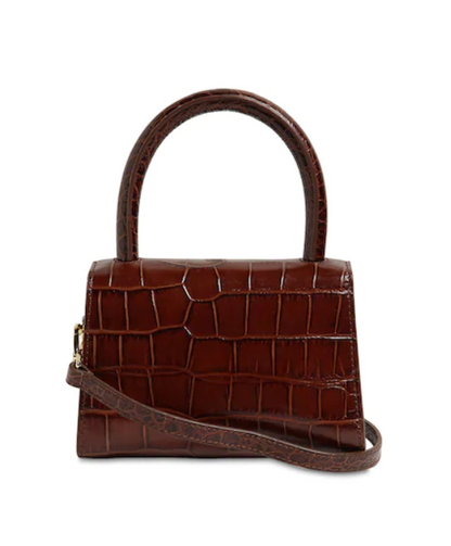 MINI NUTELLA CROCO EMBOSSED LEATHER