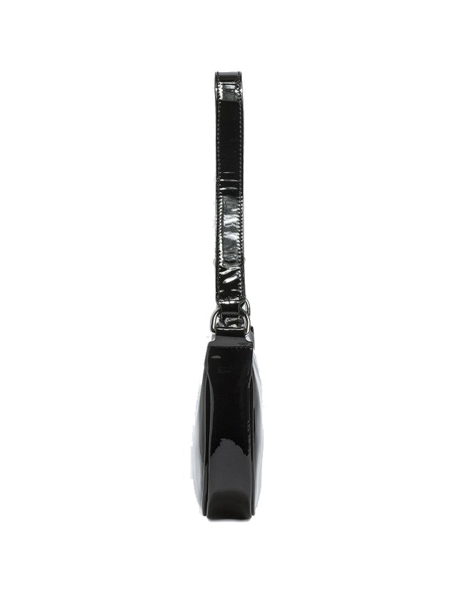 BLACK PATENT LEATHER